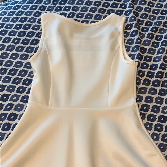 LuLus white Fit and flare party dress - Picture 6 of 8